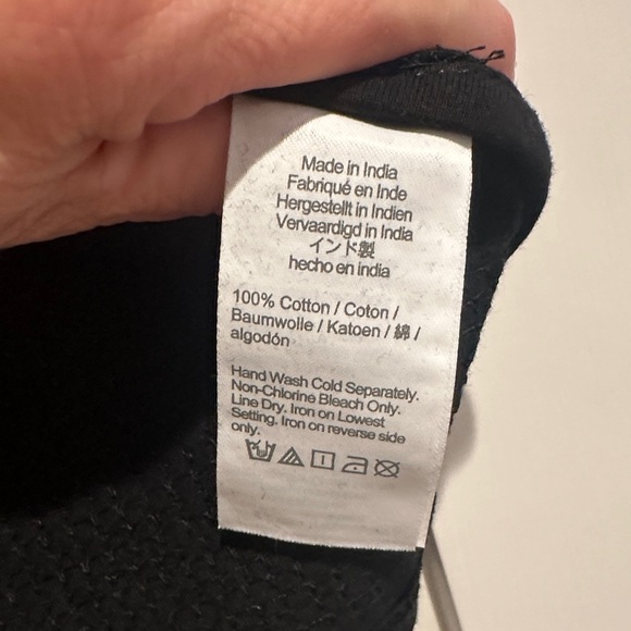 NWT JCrew Black and White Striped cotton and Sequin Tee - Picture 3 of 4